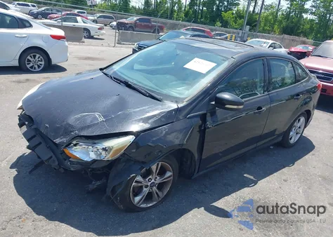 2013 Ford Focus Se z USA, uszkodzony, nr VIN 1FADP3F29DL149444